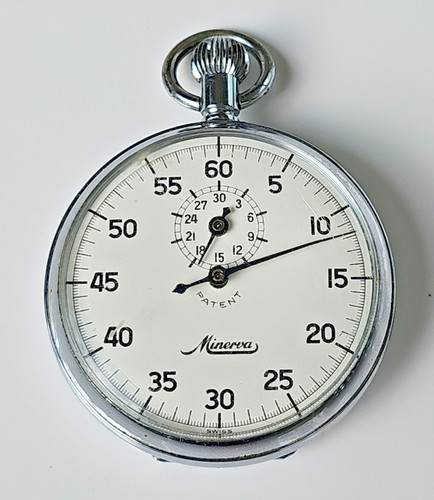 Cronometro minerva patent - cronometro,