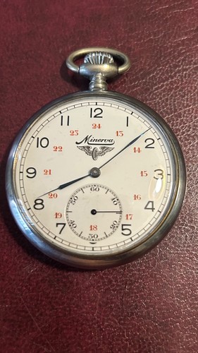 Pocket watch minerva - pocket,