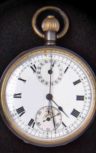 Antico orologio tasca - tasca, uomo